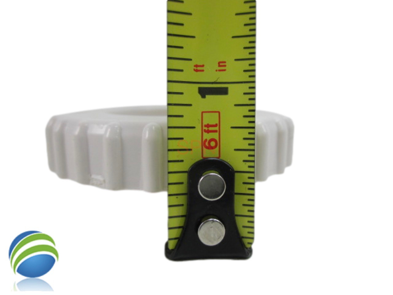 1" Waterfall Diverter Valve Replacement Cap White
