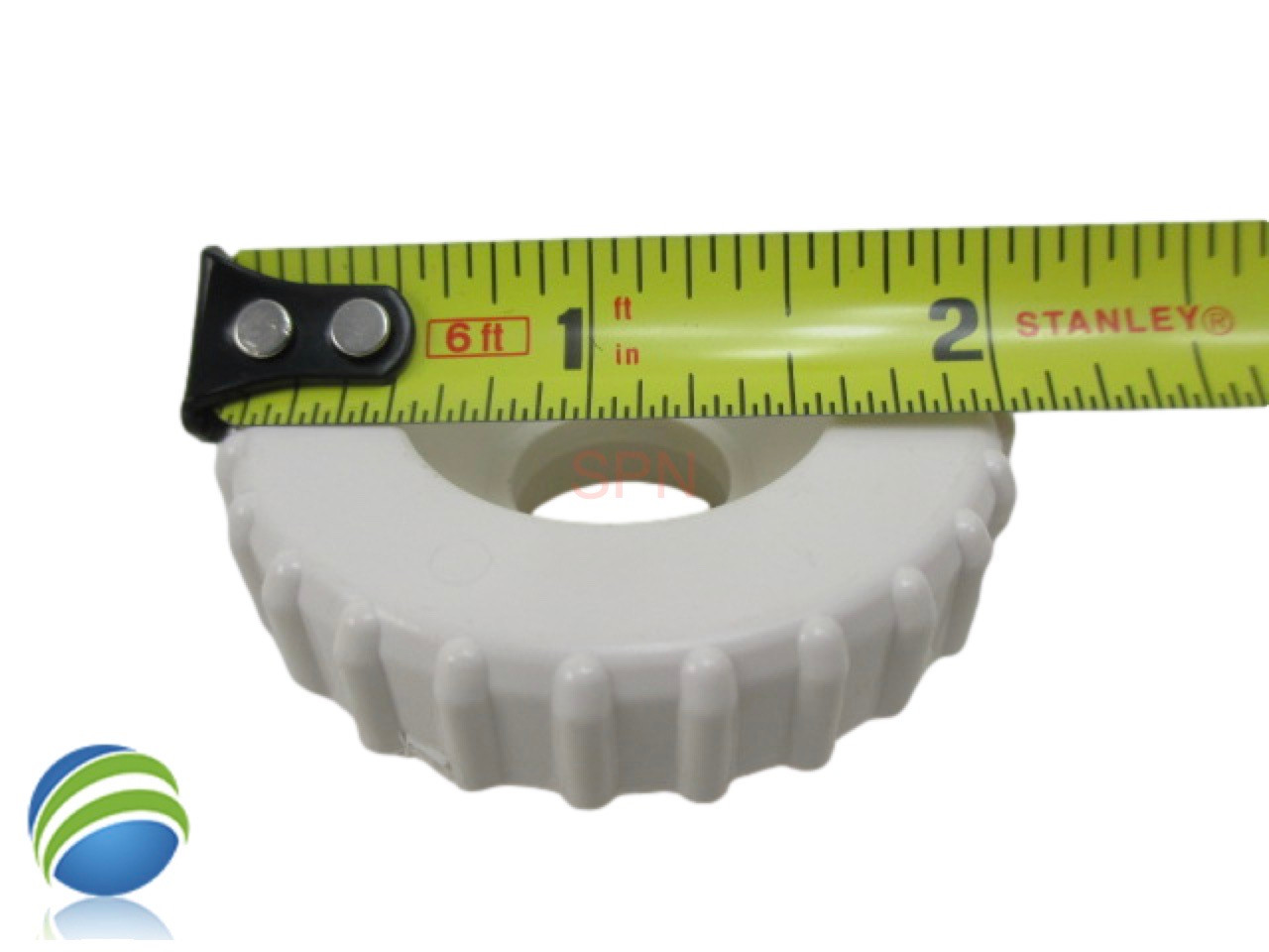 1" Waterfall Diverter Valve Replacement Cap White