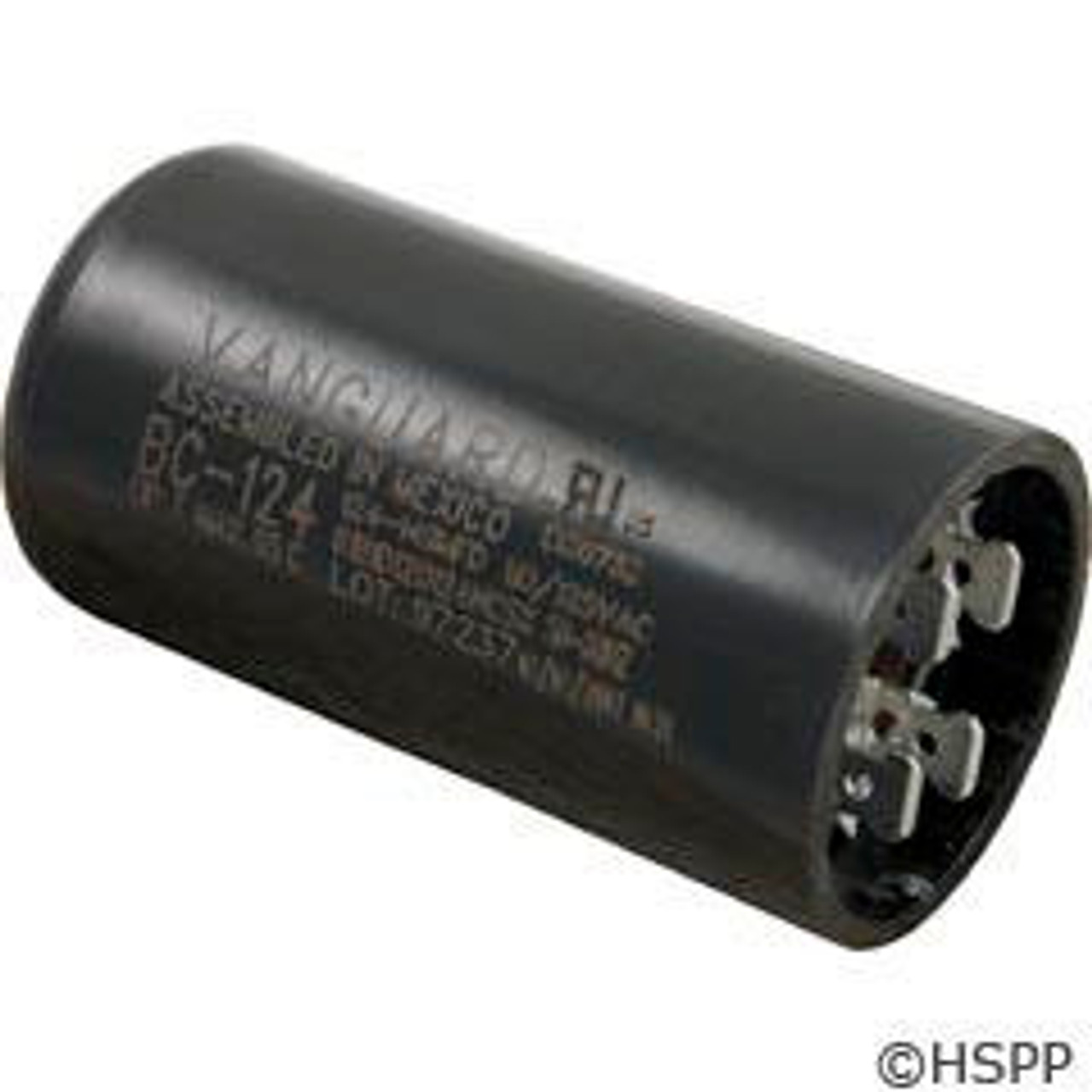 Start Capacitor, 124-149 MFD, 115v, 1-7/16" x 2-3/4"