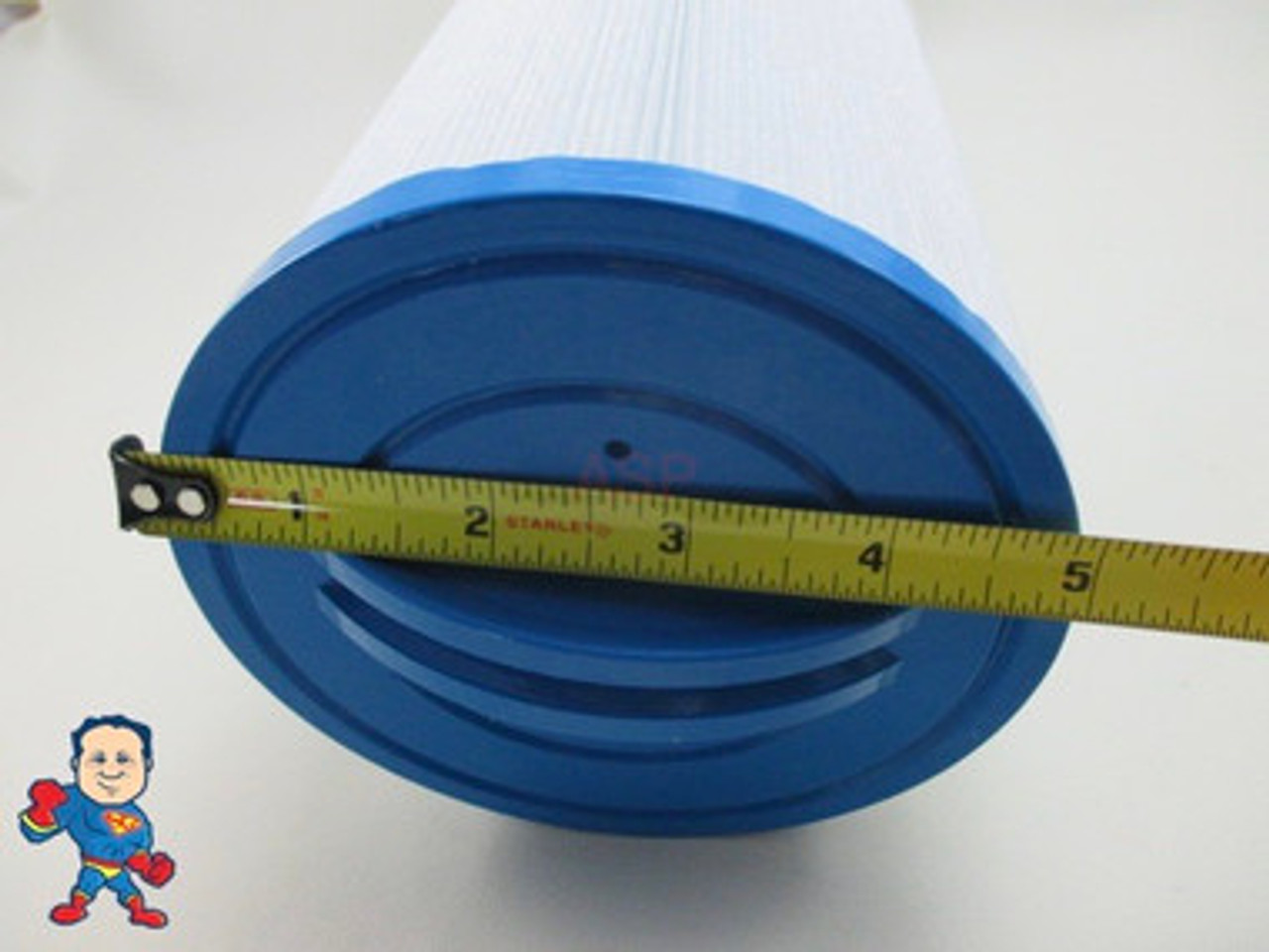 Filter, Cartridge, 50sqft,  2"female SAE Thread, 4-15/16", 13-1/2", Fits Some Four Winds Spas