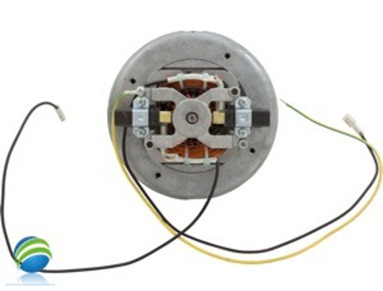 Motor, Ametek, Air Blower Replacement, 1.0hp, 230v, 3.5A 
When choosing your blower motor you will need to measure the Width, Height and what Amperage and what Horse Power...The Height of the motor will give you a clue about the Horse Power... Note: Do not order a 115V in place of a 230 or Vice Versa you can damage the motor or the circuit. BE sure of all of these things before ordering.