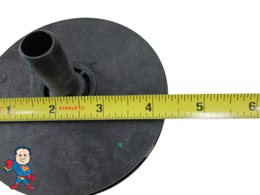 Impeller Aqua-Flo XP2 3.0 HP 2 1/8" Eye with 3/8" Vane Width 4 3/8" OD 230/12A