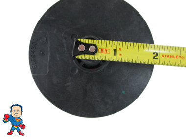 Impeller Aqua-Flo XP2 3.0 HP 2 1/8" Eye with 3/8" Vane Width 4 3/8" OD 230/12A