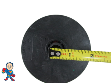 Impeller Aqua-Flo XP2 3.0 HP 2 1/8" Eye with 3/8" Vane Width 4 3/8" OD 230/12A