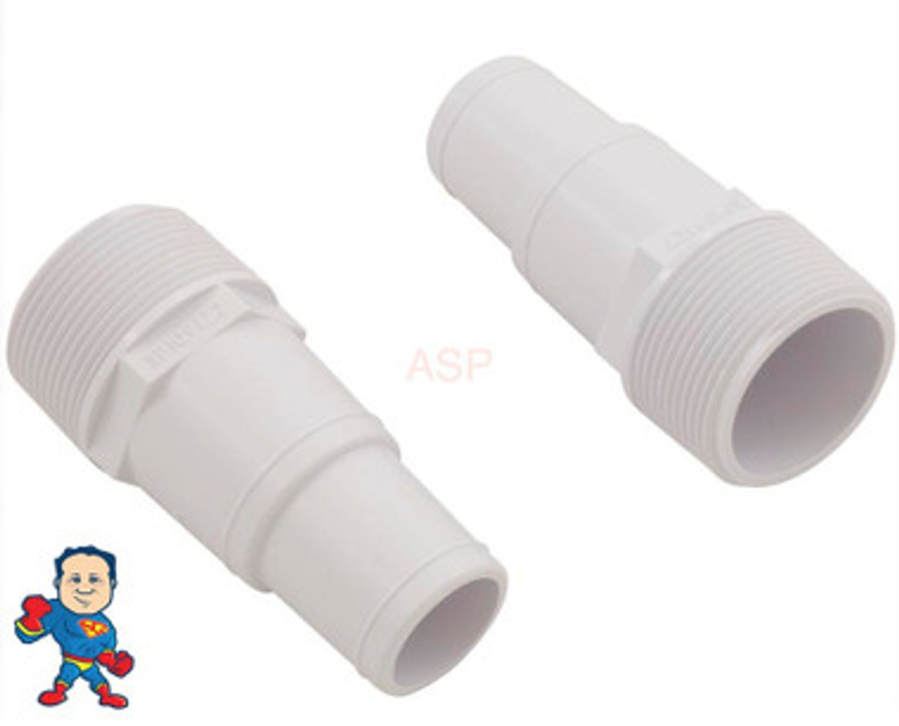 Hose Adapter, Hayward, GM140, S140T, 2 Pack