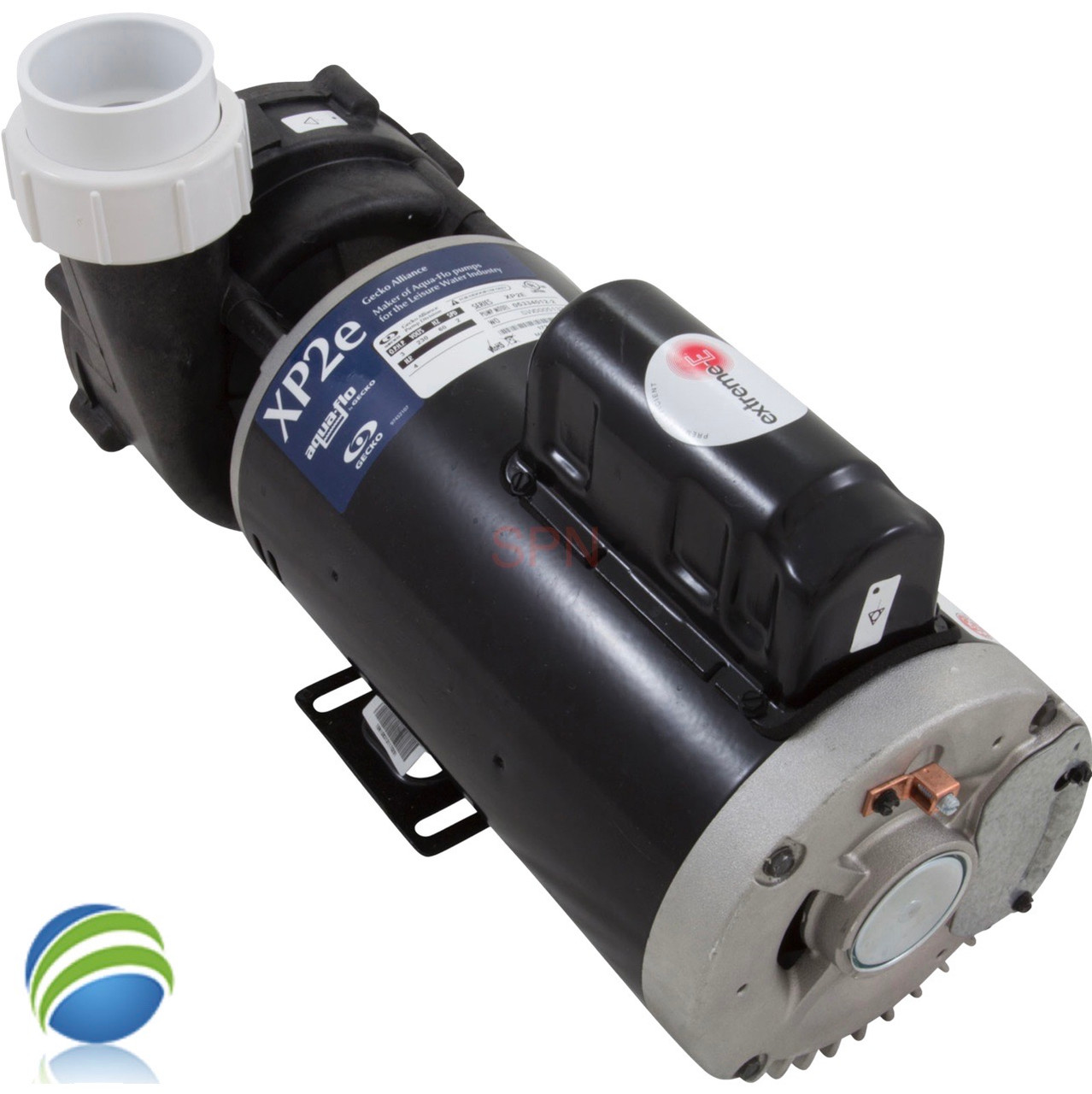 Complete Pump, Aqua-Flo, XP2e, 3.0HP, 230v, 56fr, 2"X 2" 1 or 2 Speed 12A