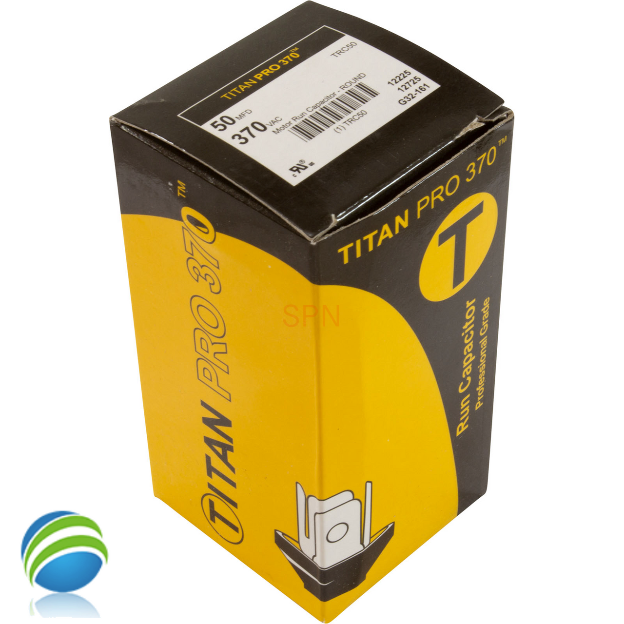 Run Capacitor 50 MFD, 370v, 2" x 3-3/4"