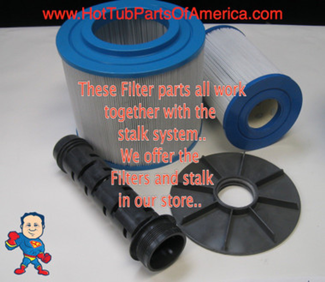 We do offer a single filter that takes the place of all of these parts. Look in our store for HTP17-175-1195...