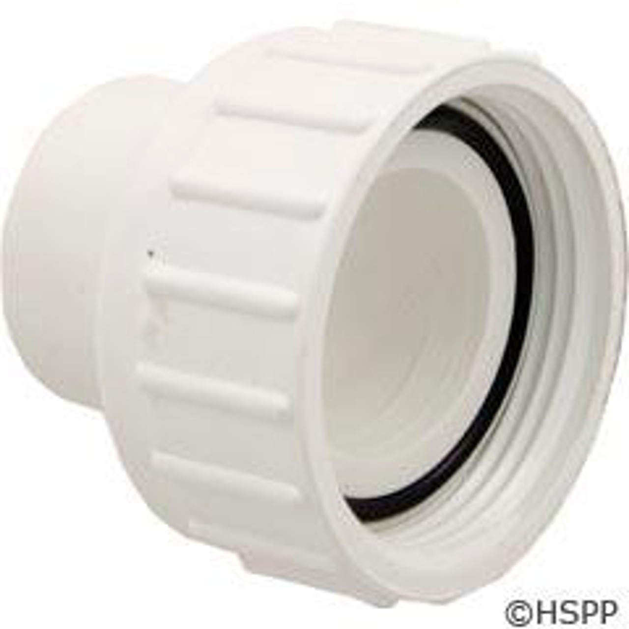 Pump Union, 1-1/2" Threaded = 2 3/8" x 1-1/2" Spigot = 1 7/8" O.D.