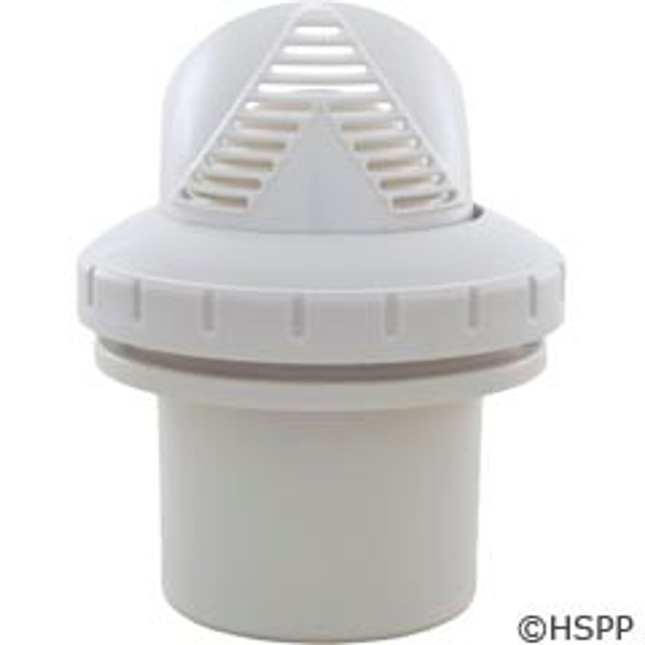 Inlet Fitting, Infusion Venturi, 1-1/2" Insider, White