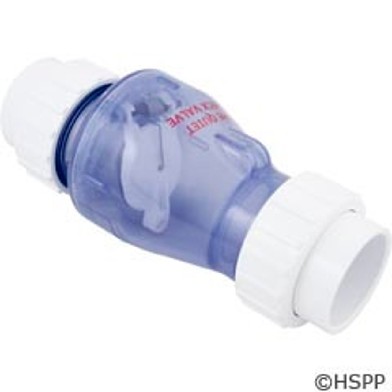 Check Valve, Magic Plastics Smart Check, 2"Union, 1/2 lb, Wa