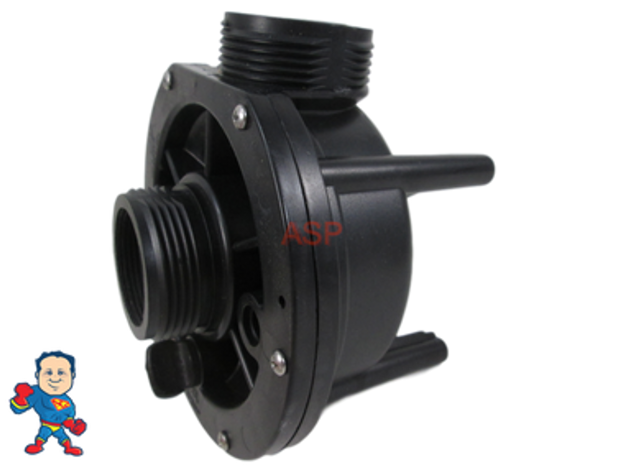 Wet End, Waterway, E-Series 1.0hp 1-1/2" Threaded, 48 Frame