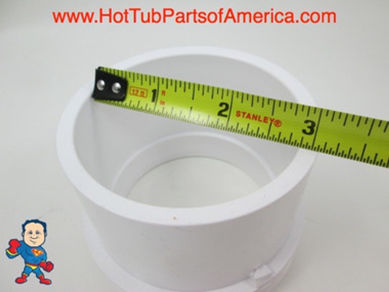 Hot Tub Spa 2 1/2" Slip X 2 1/2" Heater Union & Gasket How to Video