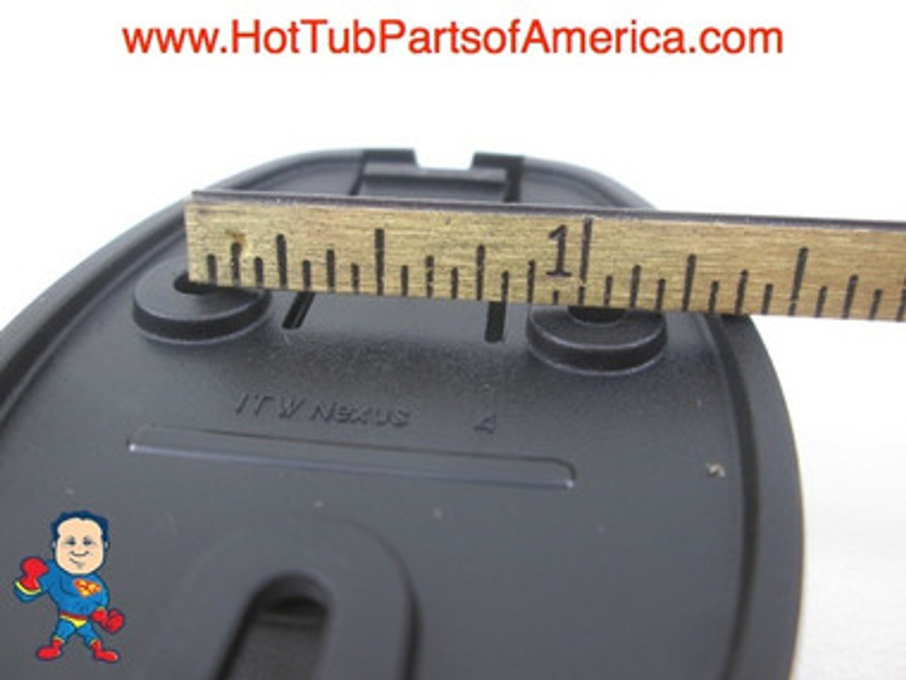 4) Spa Hot Tub Cover Latch Strap Repair Kit & Key Hot Spring Caldera Video How To