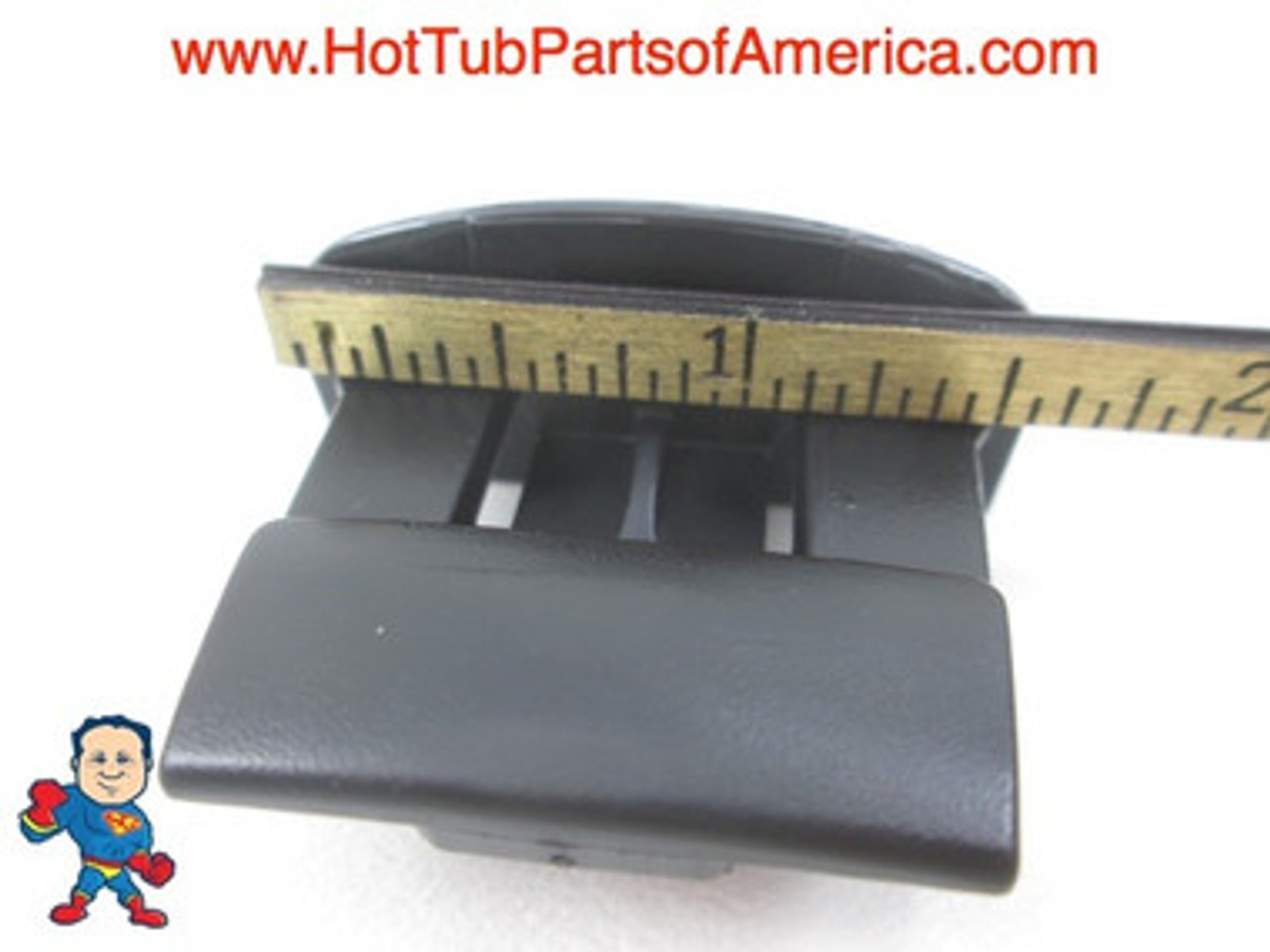 4) Spa Hot Tub Cover Latch Strap Repair Kit & Key Hot Spring Caldera Video How To