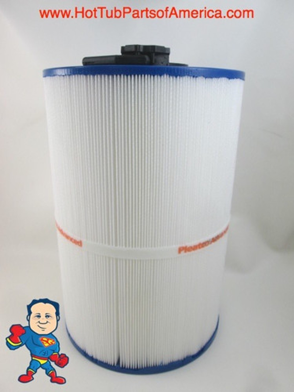 Filter Caldera Size 50sqft 10-3/4" Tall X 7" Wide (1) 2" Male Slip Hole FC-3084 C-7451 33016 PCD50