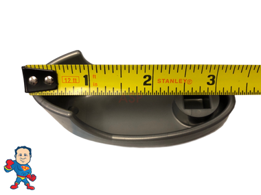 JACUZZI® Spa Hot Tub Silver Diverter Handle 3 1/2" Long J Series Premium