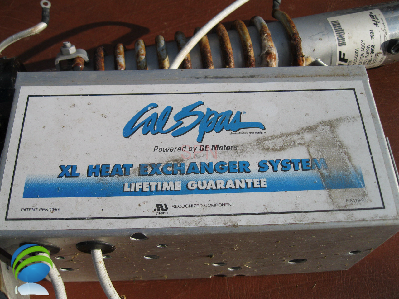 Example of original heat exchanger. This item is a perfect replacement.