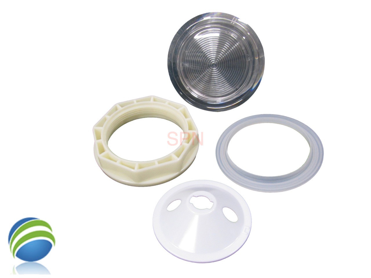Spa Hot Tub Light Lens Kit with Silicon 5" Face Lense Part Standard How To Video