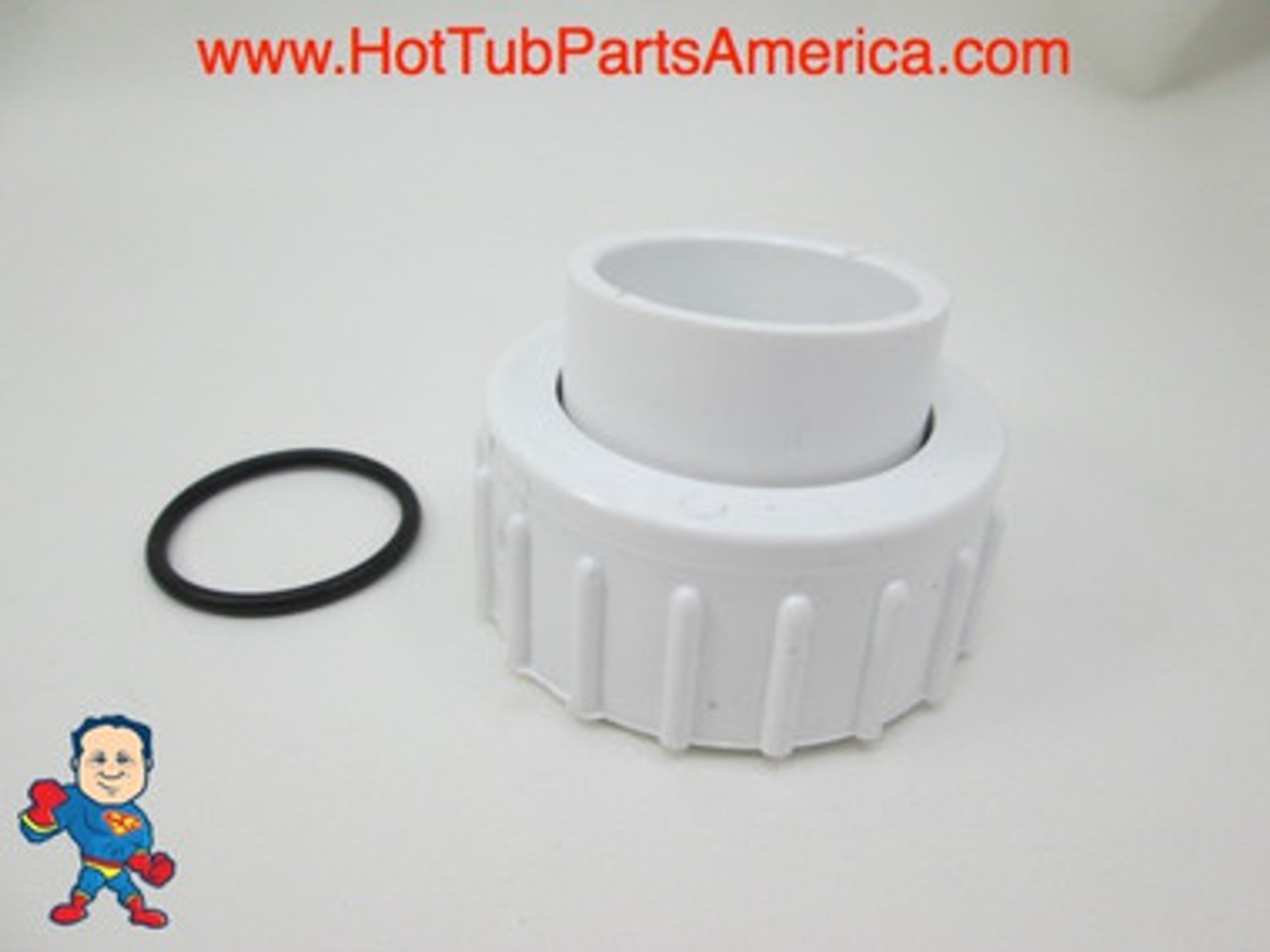 Set of 2 Hot Tub Spa 1" X 1" Slip Pump Union O-Ring Use Tiny Might other Video