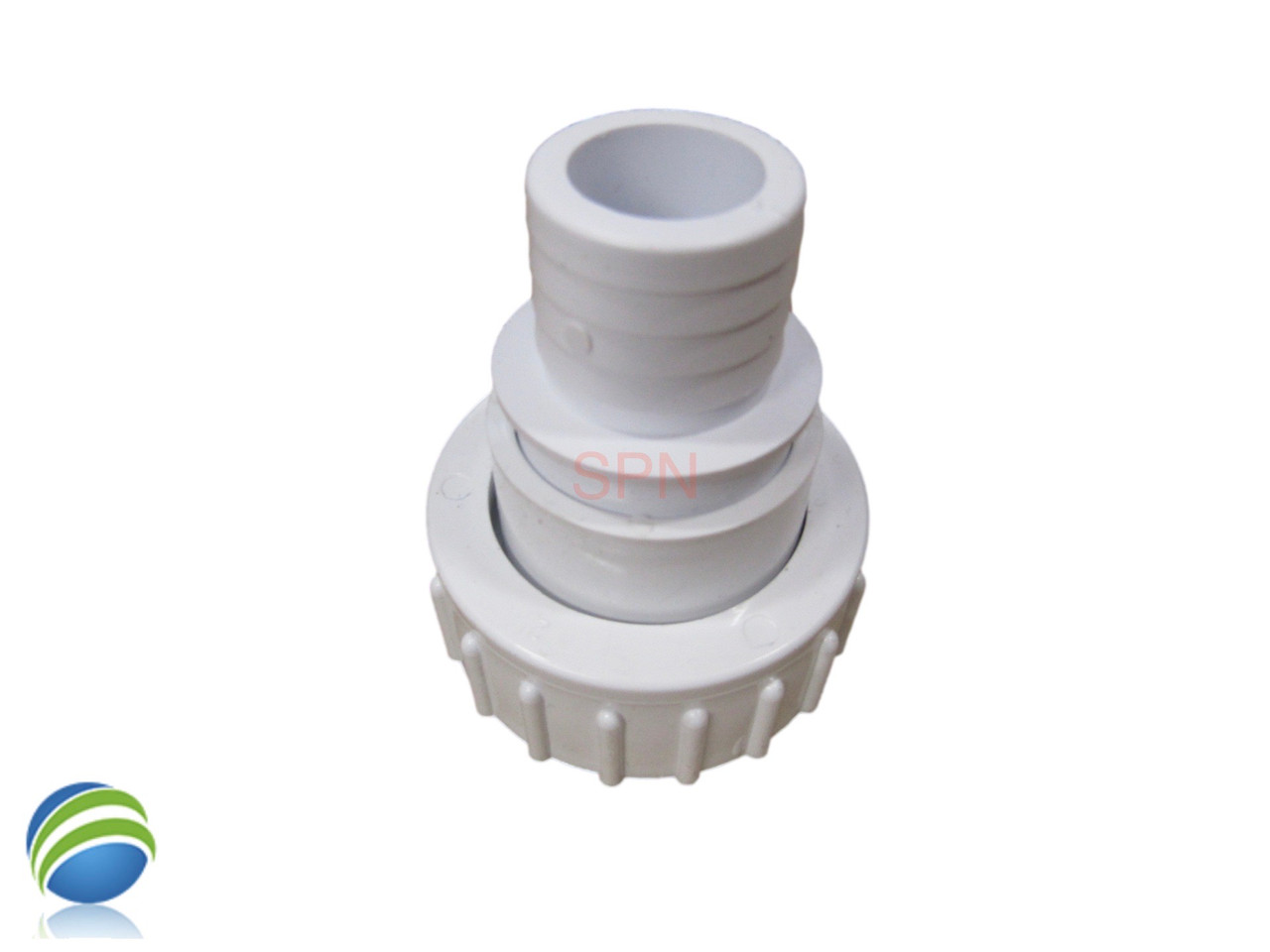 This Barb measures 1" Outside Diameter and accepts a hose that measures 1" I.D. and 1 1/4" O.D.