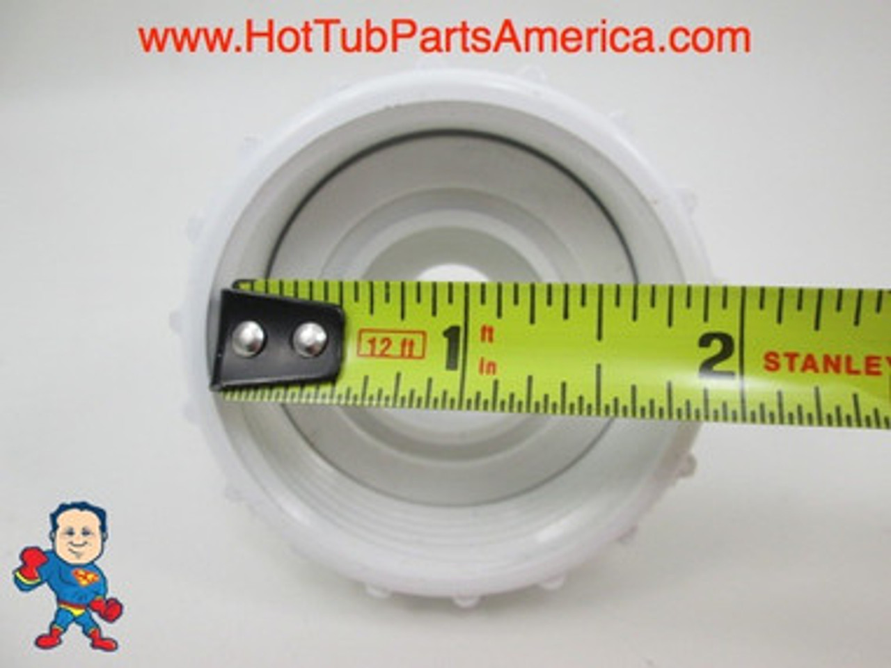 Set of 2 Hot Tub Spa 1" X 3/4" Barb Pump Union O-Ring use Tiny Might other Video