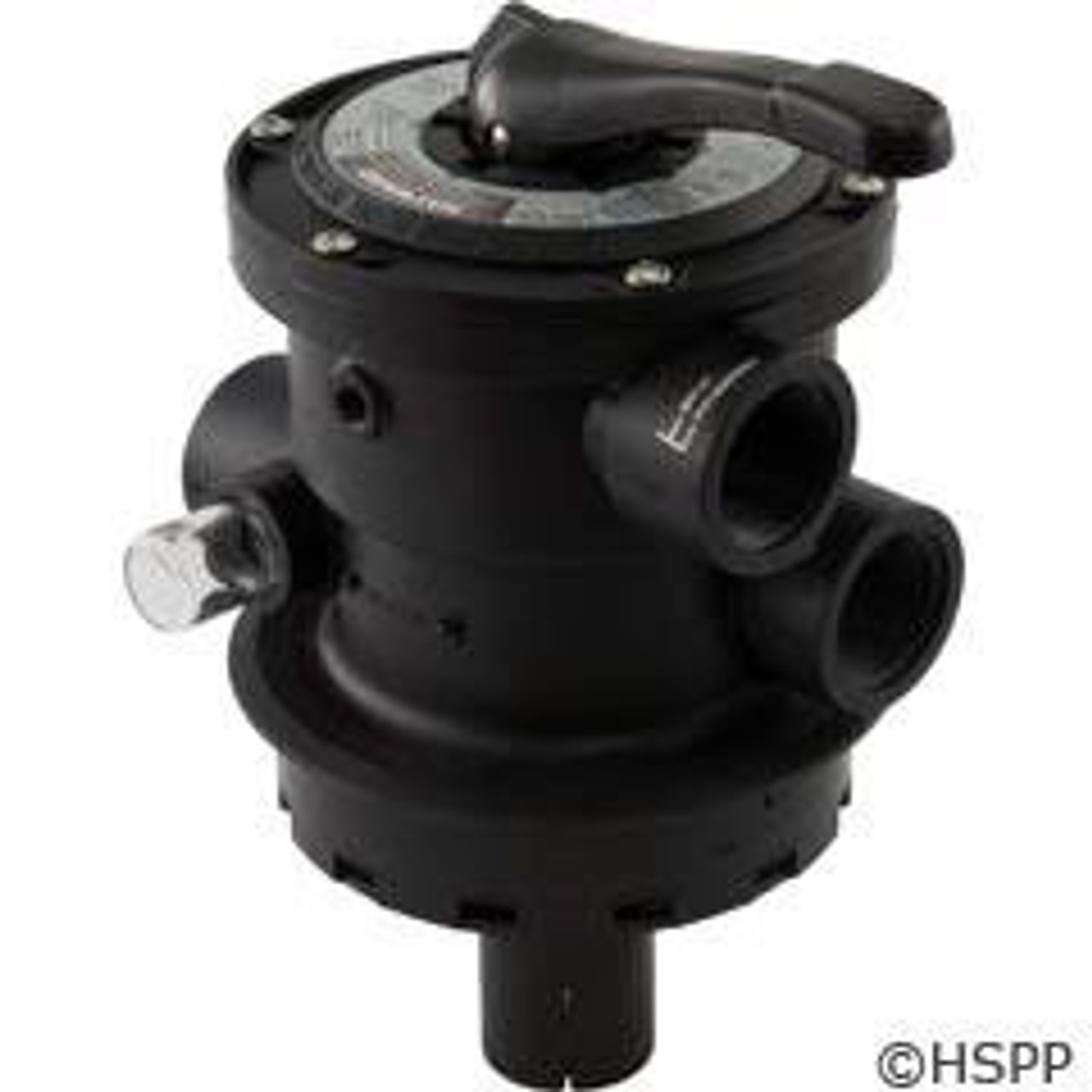 Multiport Valve, Hayward SP0714T, 1-1/2" Top Mount, 6 Pos