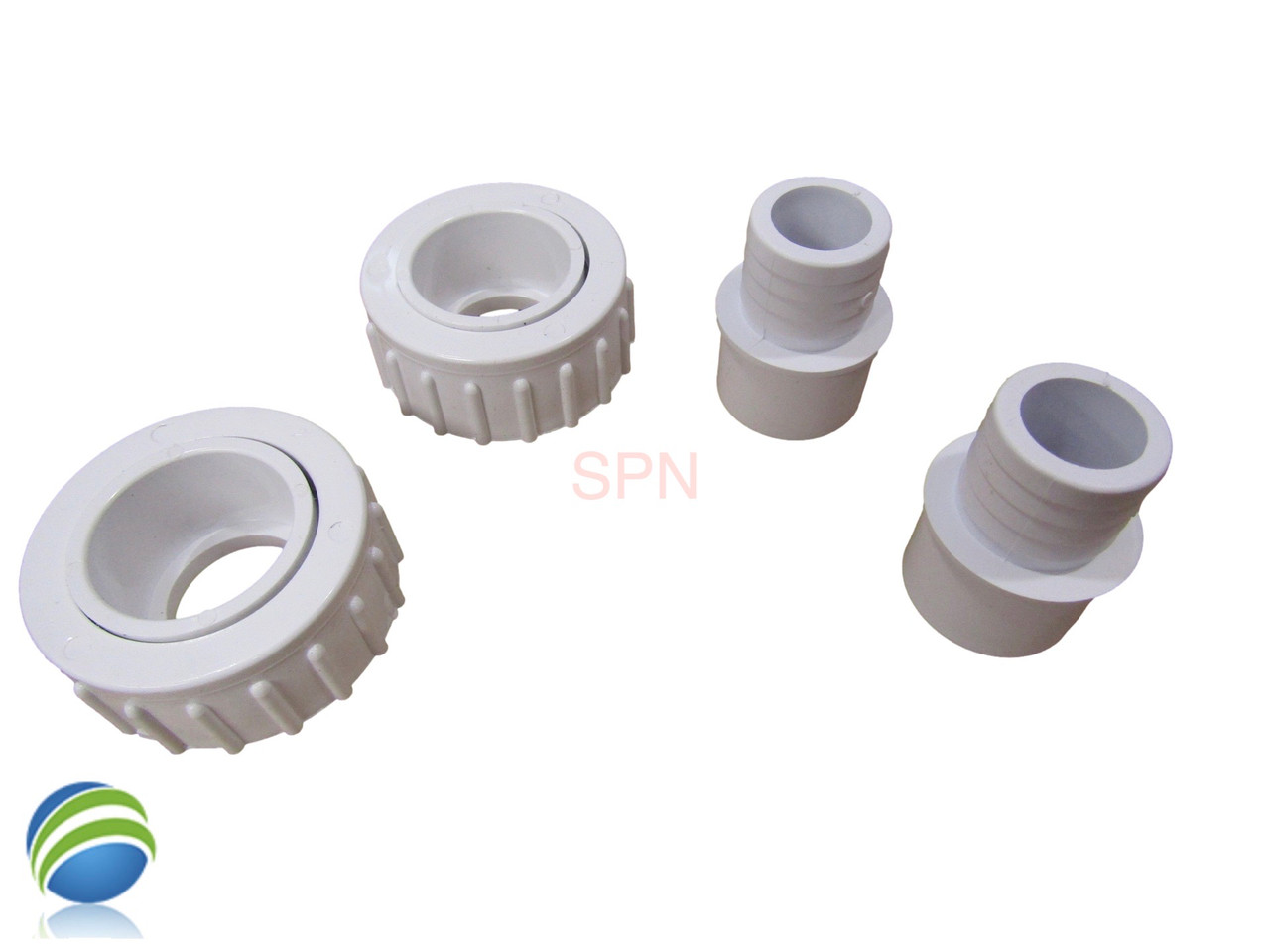 Set of 2 Hot Tub Spa 1" X 1" Barb Pump Union O-Ring Tiny Might others Video