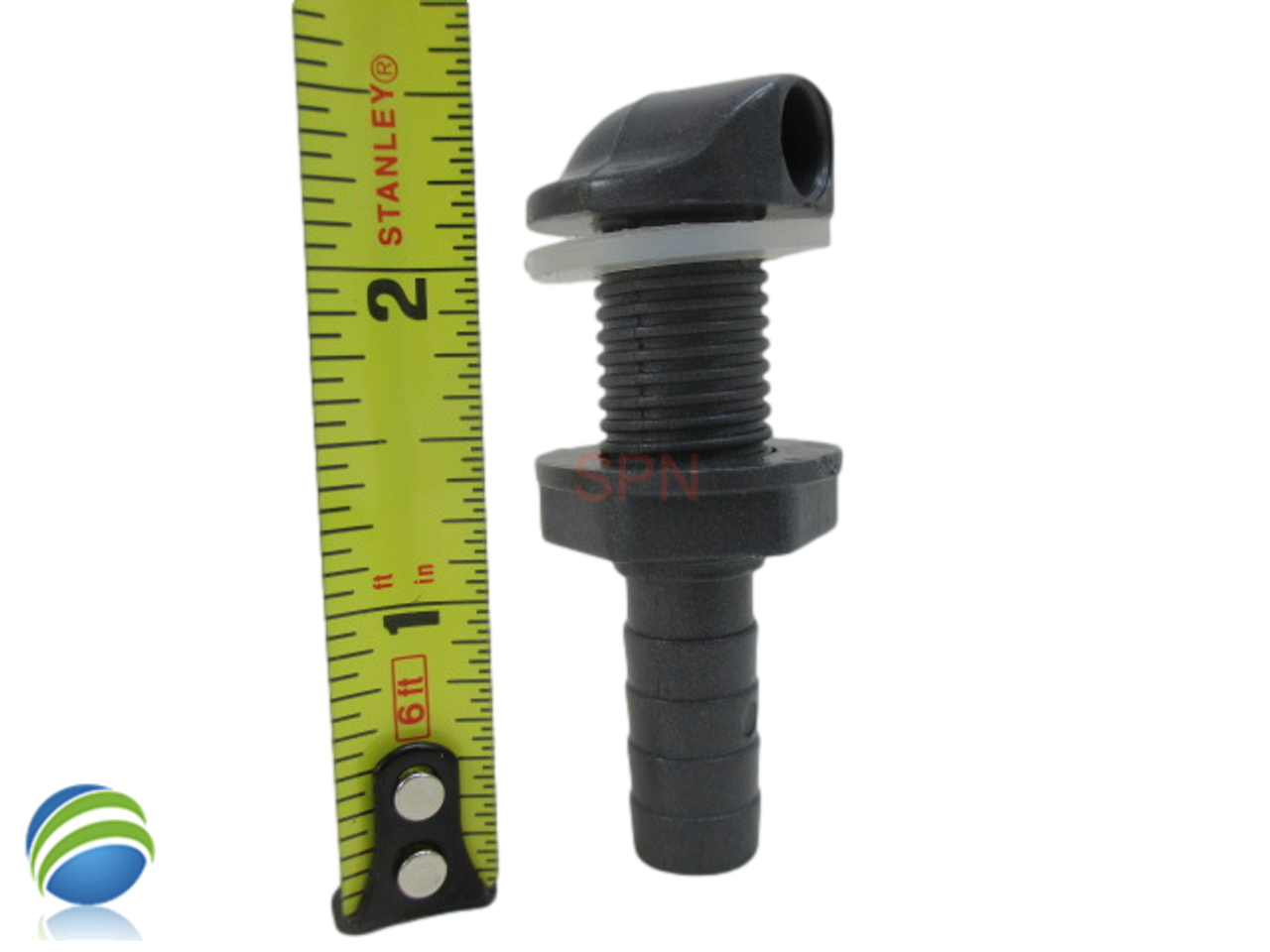 Spa Hot Tub Air Relief 3/8" Barb Gray Nozzle Fitting Leisure Bay Part