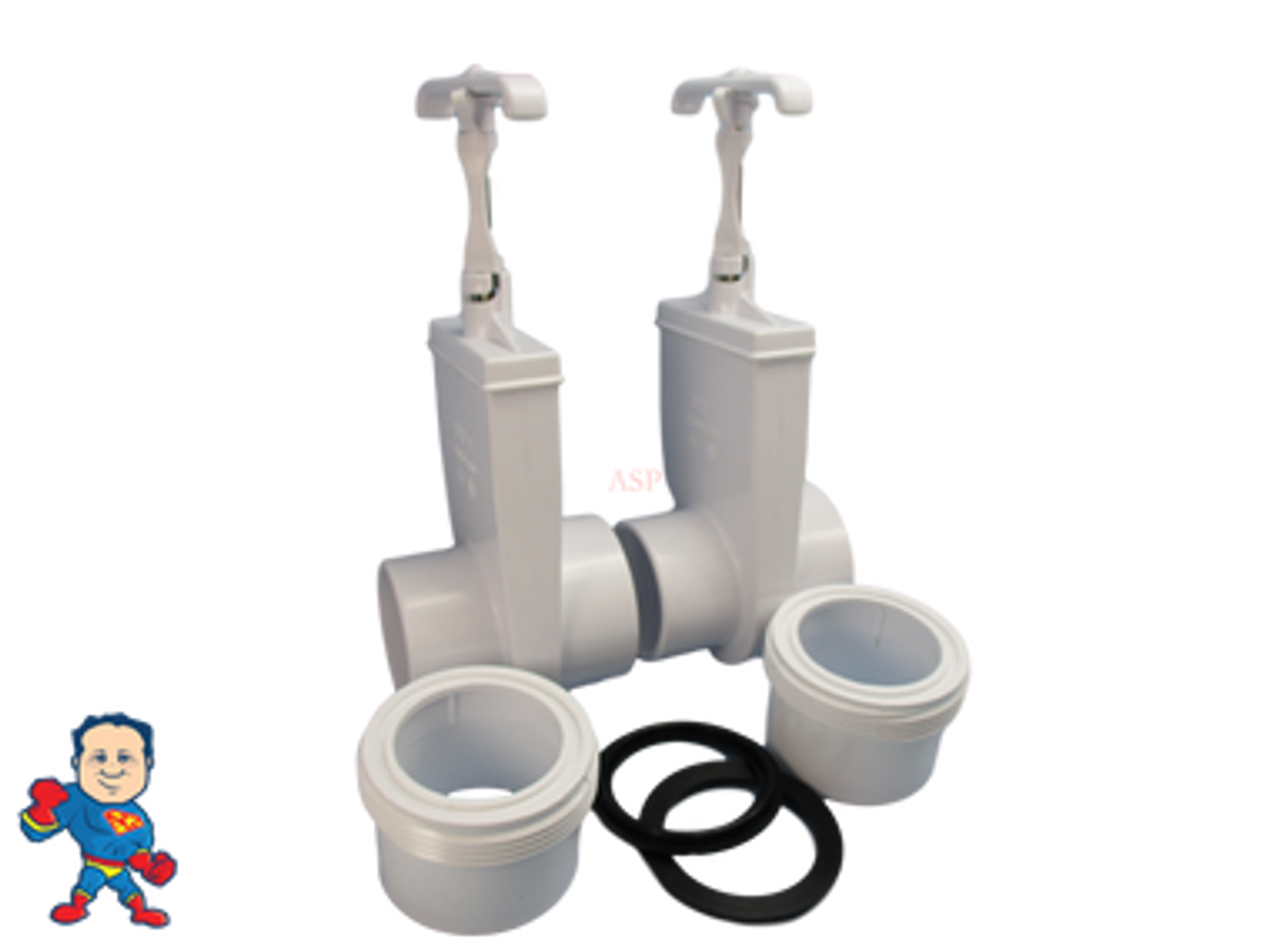 Set of (2) Heater Union 2" &  2" Slice Gate Valve Kit How To Video