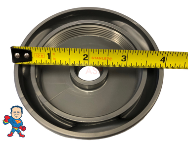 Diverter Valve 4" Kit 2007+ JACUZZI® Premium Spa Cap, Handle & O-Rings Hot Tub