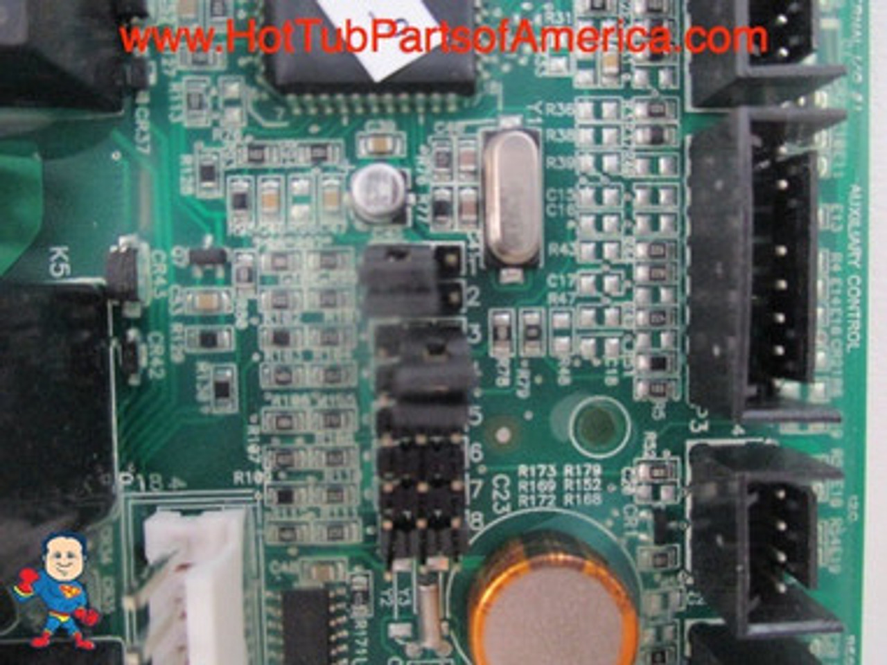 Gecko Board Retrofit, MSPA-1 thru MSPA-4, w/Transformer, Sensors