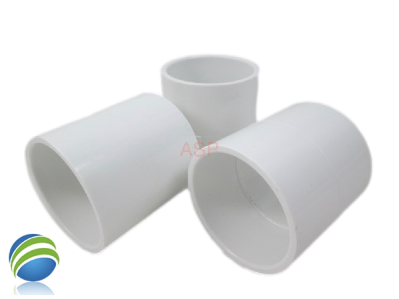 3X Hot Tub Spa 2" Slip X 2" Slip Coupler Plumbing PVC Fitting