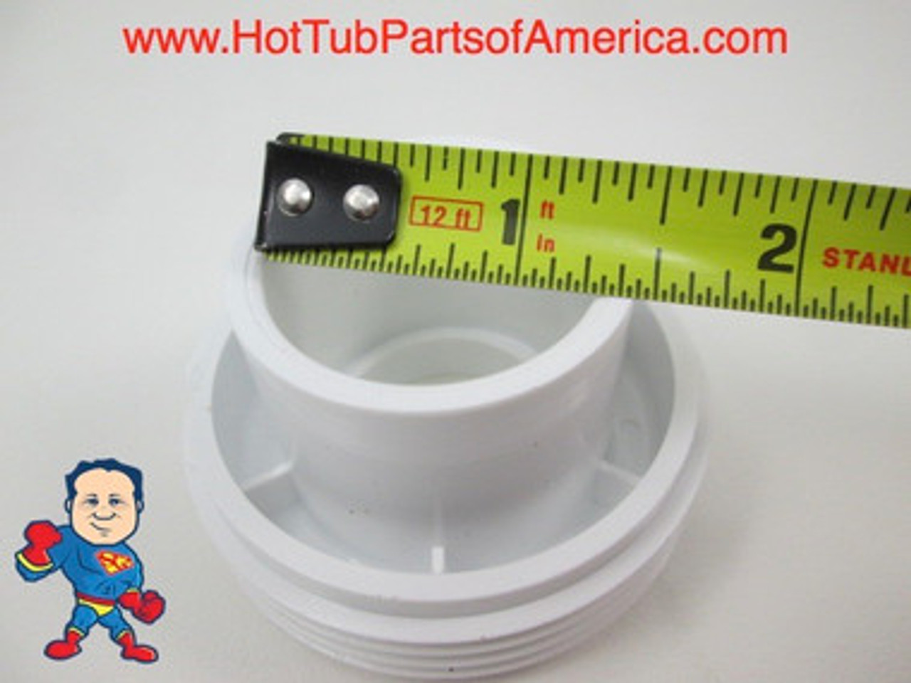 Hot Tub Spa 1 1/2" Thread X 1" Slip Heater Union Video How To