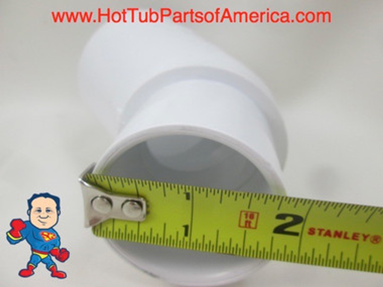 Hot Tub Spa 45° 1 1/2" Street X 1 1/2" Slip Plumbing Ell Fitting How To Video