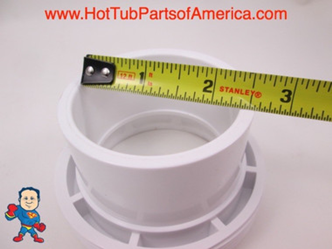 Hot Tub Spa 2 1/2" X 2" Slip Heater Union & Gasket How to Video