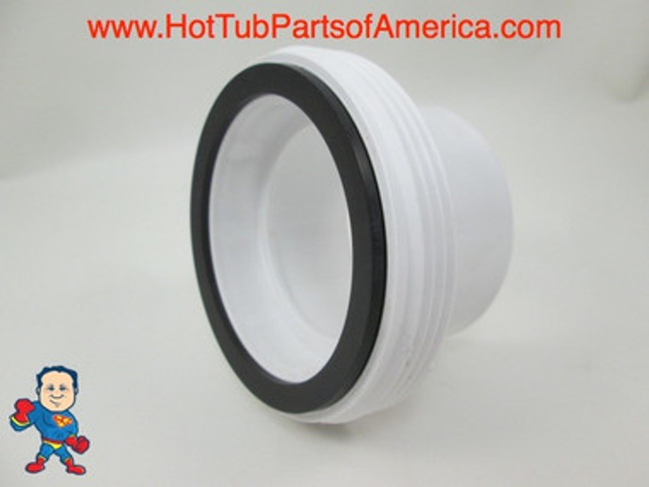 Hot Tub Spa 2 1/2" X 2" Slip Heater Union & Gasket How to Video