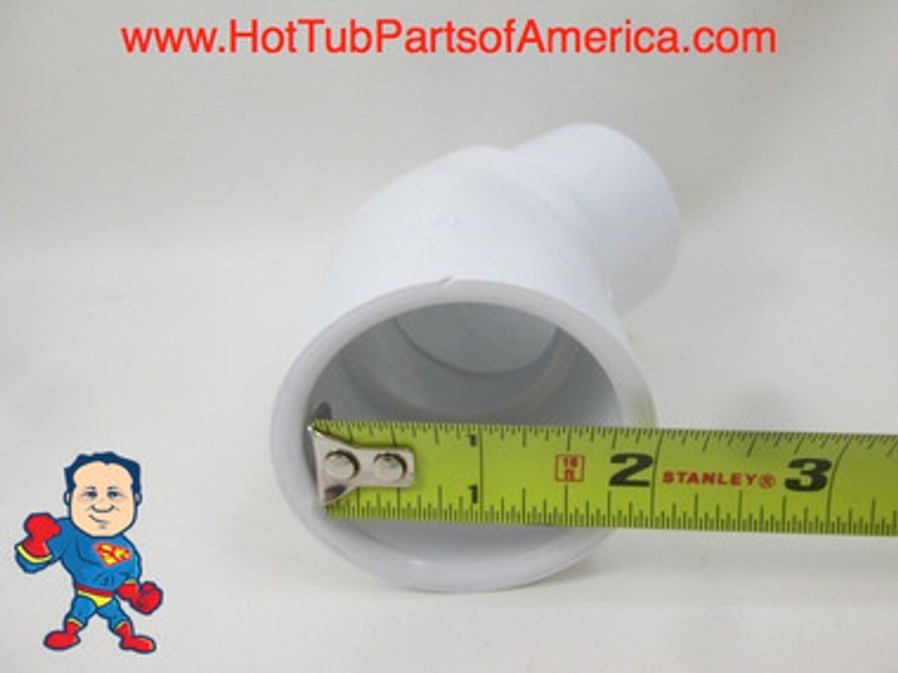 5x Hot Tub Spa 45 1 1/2" Street X Slip Plumbing ELL PVC Fitting How To Video