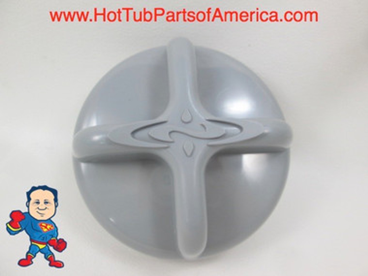 Dimension One D1 D-1 Diverter Handle Gray Spa Hot Tub Knob Part