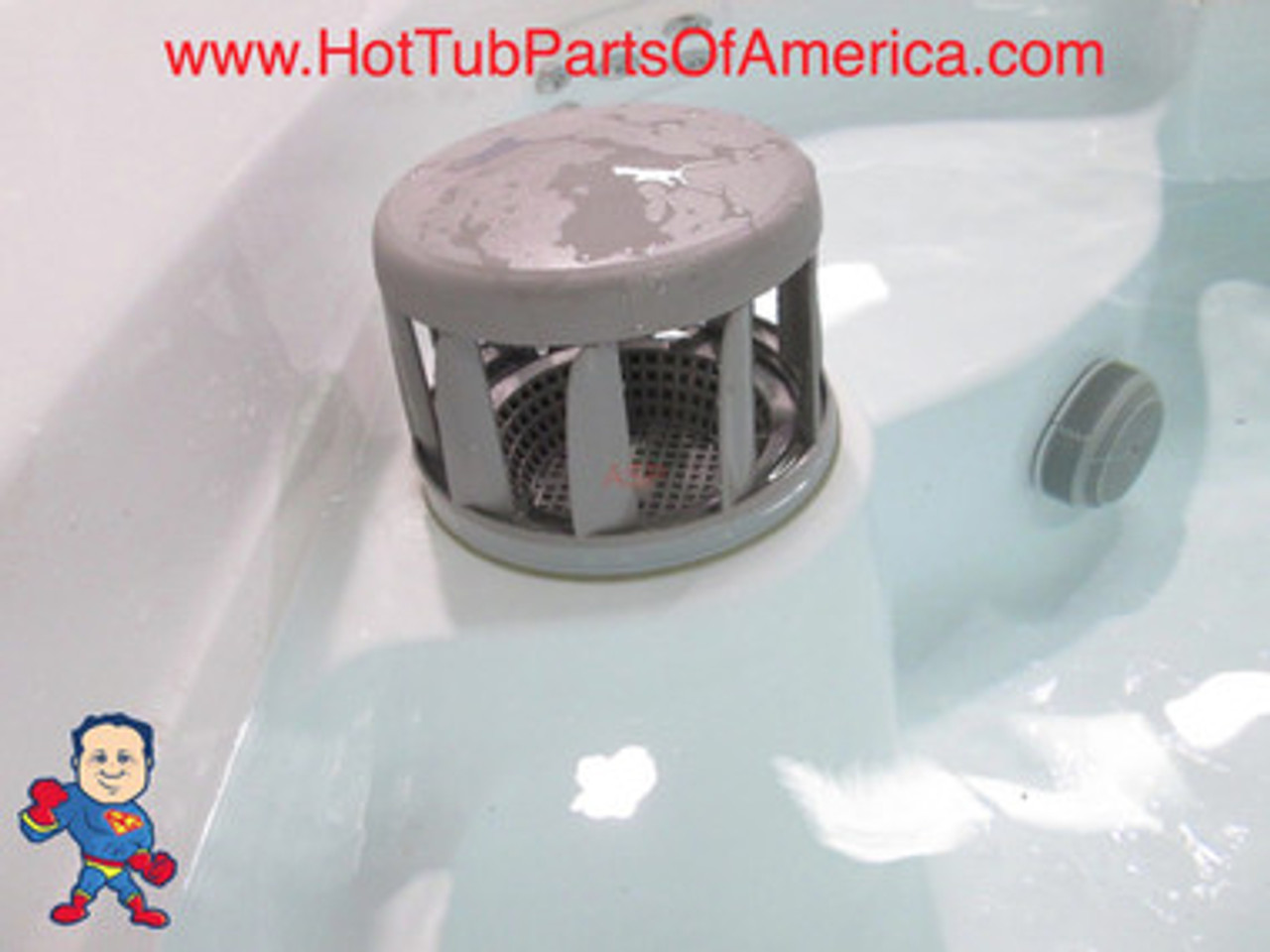 Spa Hot Tub Filter Cap Vane Weir Skimmer Gray Infinity Artesian Keys