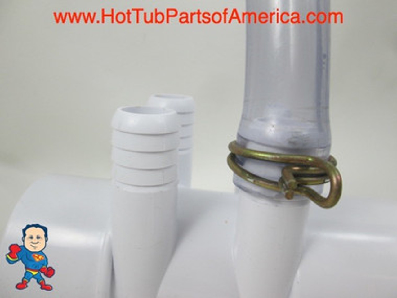 RENU Manifold Hot Tub Spa Old To New Style 2"spg x (2)3/4" Coupler Glue Kit Video How To