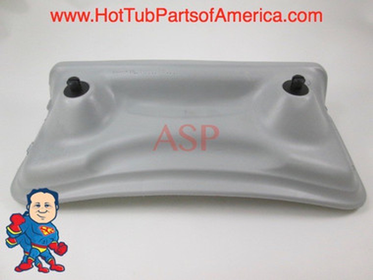 Artesian Resort Spa Hot Tub Neck Pillow Gray Dual Pin Head Rest How To Video