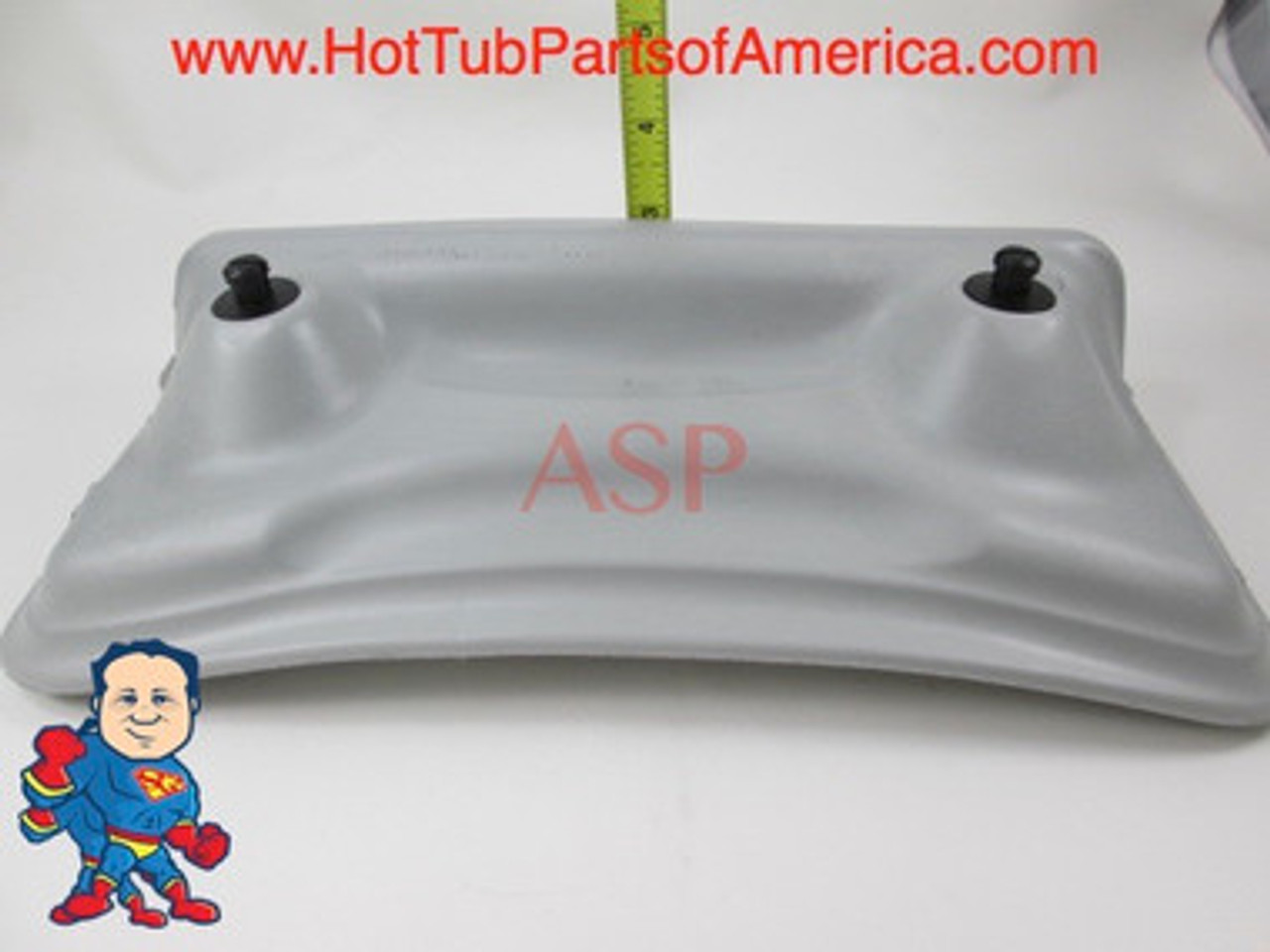 Artesian Resort Spa Hot Tub Neck Pillow Gray Dual Pin Head Rest How To Video