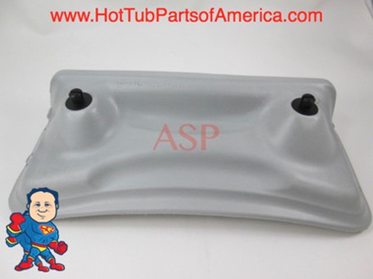 Artesian Resort Spa Hot Tub Neck Pillow Gray Dual Pin Head Rest How To Video