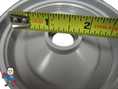 Marquis Spa Hot Tub Gray Diverter 4" Selector Handle, Threaded Cap & O-Ring Kit