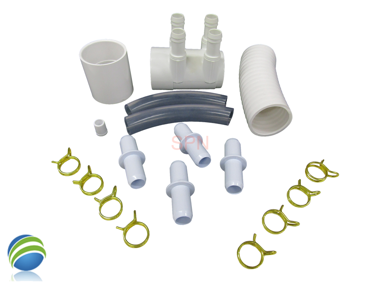 Manifold Hot Tub Spa 2" Slip x Dead End x (4) 3/4" Coupler Kit Video How To