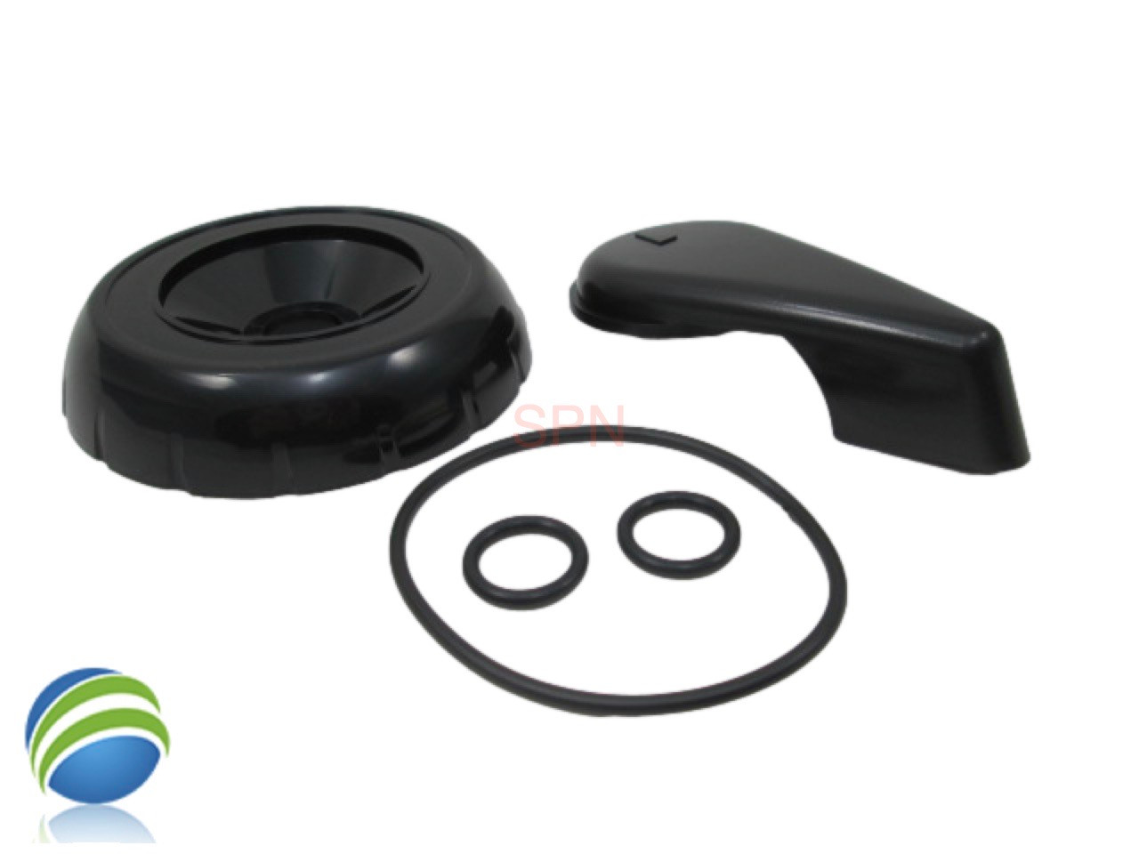 Diverter Valve Spa Black Hot Tub O-Rings Cap Handle Waterway CMP