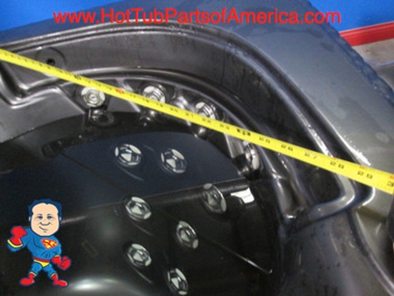 Artesian Spa Pillow Resort Series Large Wrap 2 Tabs Light Gray Video How To