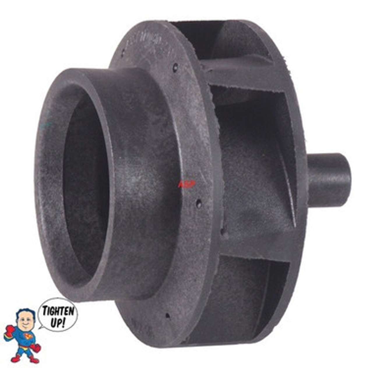 Impeller, Waterway, Viper, 3.0hp, Pump 2 1/2" x 2 1/2" Wet End