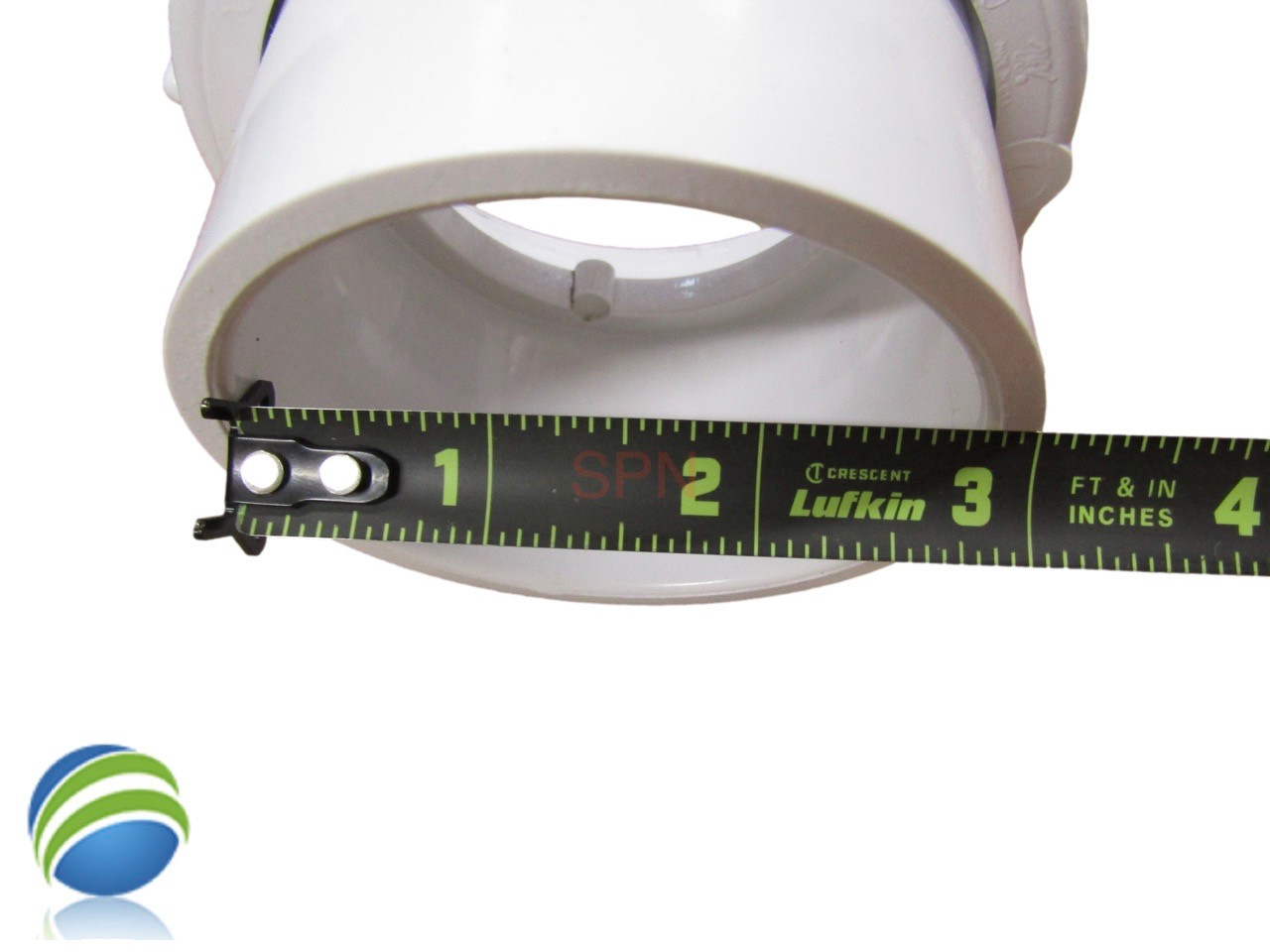 Hot Tub Spa 2 1/2"Threaded X 2" Slip Pump Union for Viper Xp3 Some Executive
This part screws onto a Pump Wet End threads that measures about 3 /58" across the threads and a 2" pipe glues into the slip side and measures about 2 5/8" on the outside Diameter..